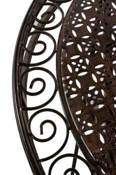 Bezaubernde Sitzgarnitur Santos aus Metall klappbar 4-tlg. - Gartenmöbel Sitzgarnitur